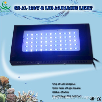 Marine Coral Reef 30blue and 25white, 120W Dimmable LED Aquarium Light Mix with 60/90/120degrees Beam Angle